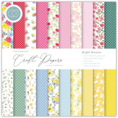 Craft Consortium Designpapier - Bright Blooms